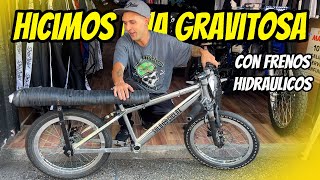 construimos nuestra propia  BICICLETA DE GRAVITY BIKE
