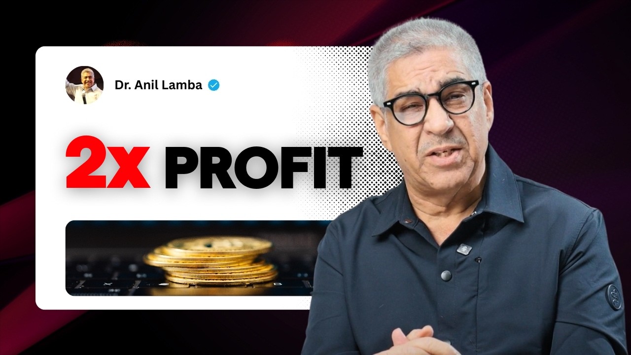 3 SUPER SECRETS of Improving PROFIT | Dr. Anil Lamba