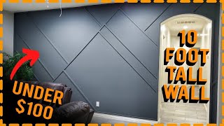 Easy DIY Accent Wall For $100