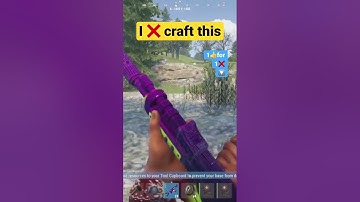 I never craft this 🛢 Rust Console 🎮 PS4, Xbox