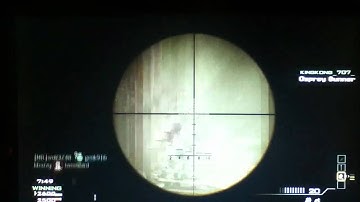 mw3 collateral Barrett 50 cal.