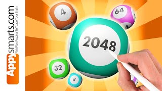 Shoot And Merge Number Balls by 2's in Ballers 2048 Puzzle Game by Lion Studios - Walkthrough