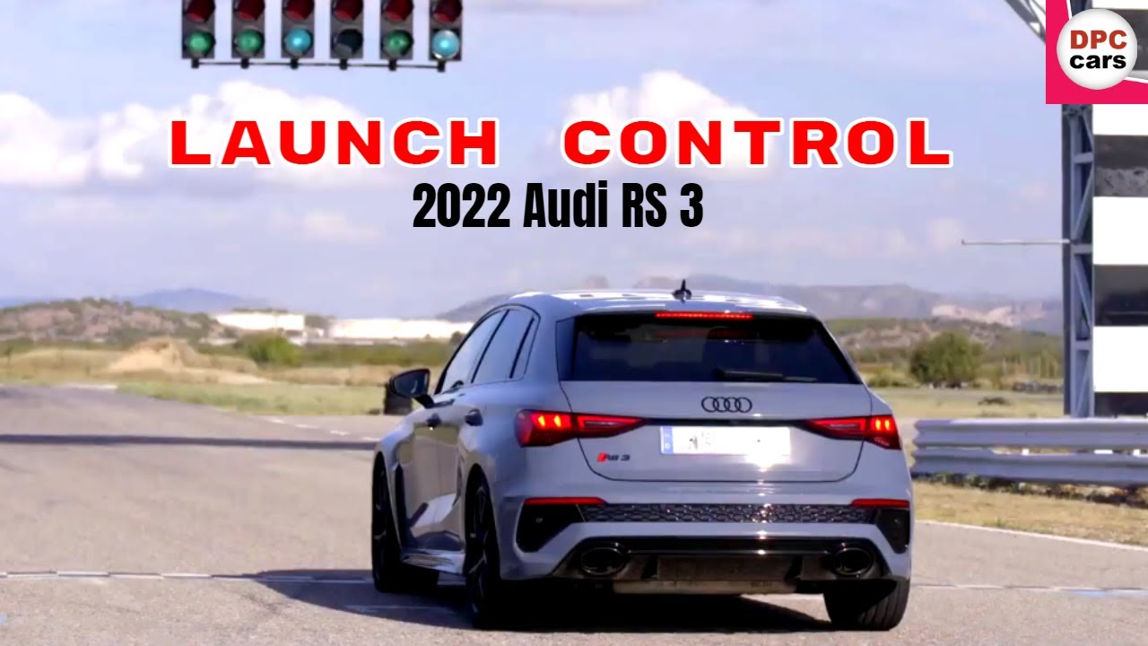 New 2022 Audi RS 3 Sportback and Sedan Launch Control