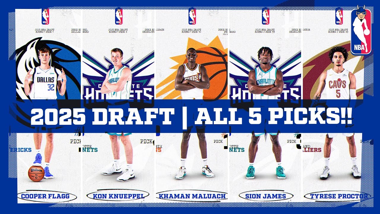 Sent the Whole Starting Five to the League! | 2025 NBA Draft