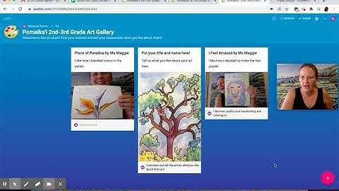 How to Post Your ART in Our Online Padlet Art Show!