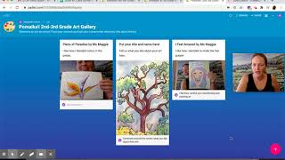 How to Post Your ART in Our Online Padlet Art Show!