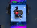 Place the Ball Easily With the Backhand #卓球 #탁구 #乒乓球 #pingpong #sports #tabletennis #shorts