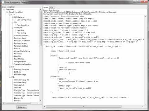 Implementing Class-In-Function using Code Scrapbook