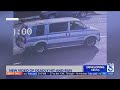 Surveillance video shows van involved in fatal hit-and-run