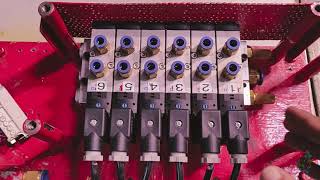 Hot Runner and Sequence controller, Pneumatic sequence system