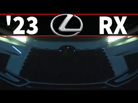 *UDPATE* 2023 Lexus RX 500h Gets Another Teaser
