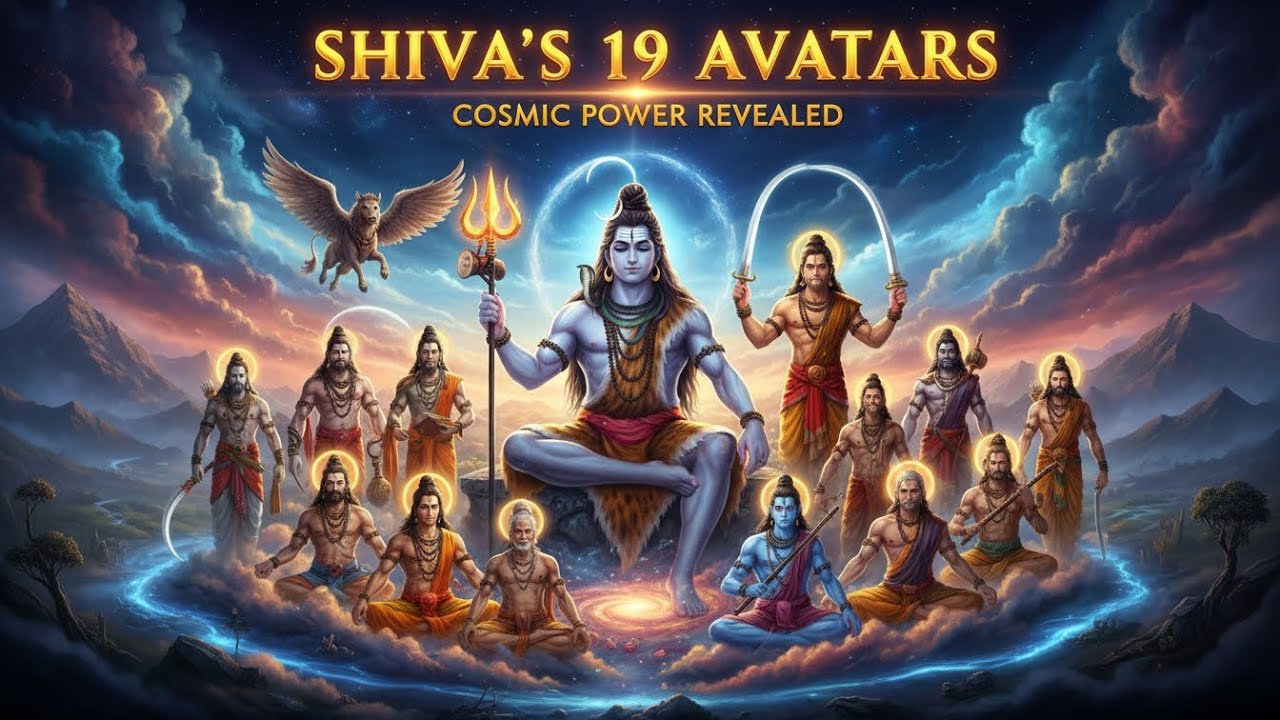19 аватар Шивы | Раскрыта космическая сила | Объяснение божественных форм Махадева