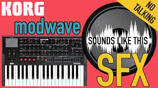 KORG Modwave | SFX | Sounds Like This (No Talking)