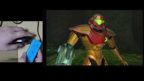 【Wii】 Metroid Prime Space Jump Early BSJ (Tallon Canyon）with camera