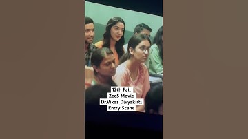Dr. Vikash Divyakirti Entry scene in 12th Fail movie #thrending status#short status