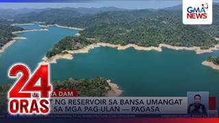 Pinakamababang lebel ng Angat Reservoir sa kasaysayan, naitala kahapon  | 24 Oras
