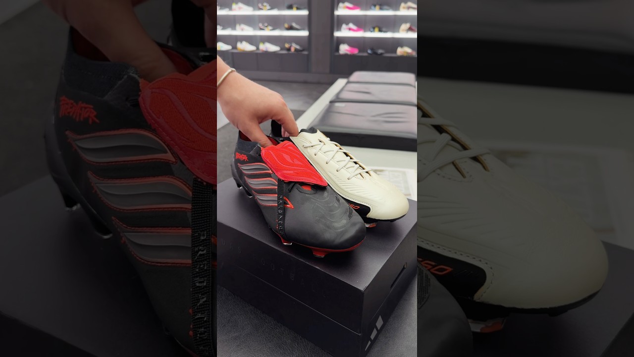 PREMIUM LEATHER F50 & PREDATOR 🔥 #shorts #newboots #footballboots #adidas