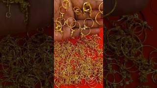 Today Gold Rate ‼️24k gold rate down 👇 Daily use earrings with uv bali #shorts #jwellery #gold #bali
