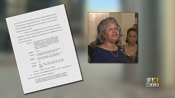 Former Md. Delegate Cheryl Glenn Charged With Brib...