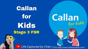 CALLAN METHOD FOR KIDS // Full Stage Revision