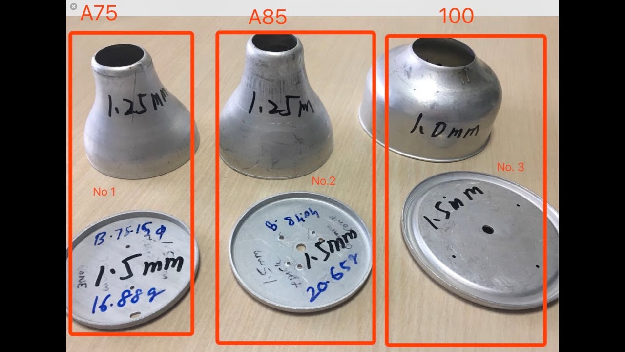 Aluminum LED Blub Stamping Production Solutions / High Efficiency Production 3 Cavities