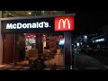 Dinner at McDonald&#39;s, Patong Beach, Phuket, Thailand