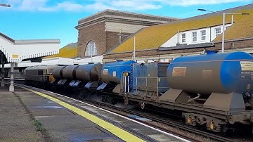 69004 and 69005 with severe flats on its wheels