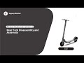 Segway Ninebot ES2 Rear Fork Assembly Replacement