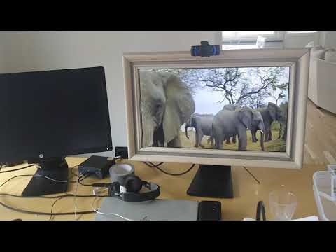 Virtual Windows - Opencv Facetracking with Unity