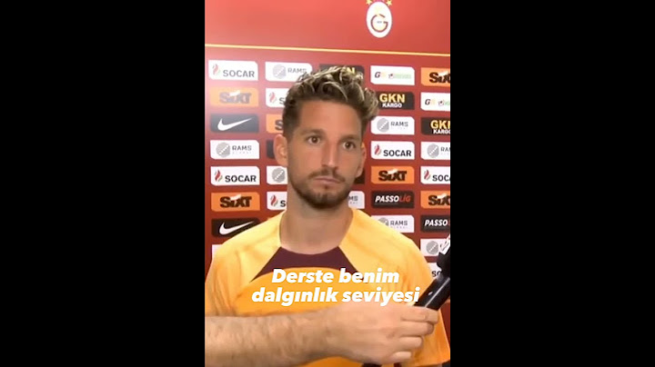 Derste benim dalgınlık seviyesi