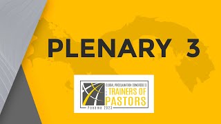 GProCongress II: Plenary 3