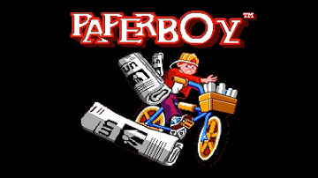 Paperboy (Master System PSG 60Hz / US) - Intro / Attract Mode