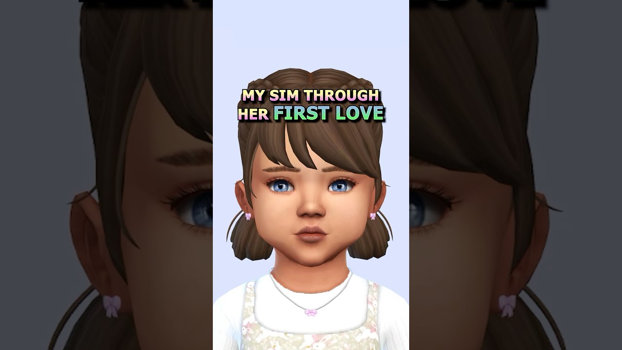 My sim through her FIRST LOVE… the ending is perfect😳😊  