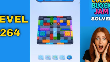 Color Block Jam Level 264 – Walkthrough