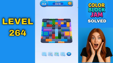Color Block Jam Level 264 – Walkthrough