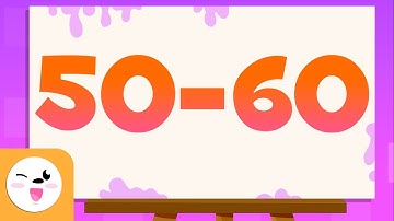 Guess the numbers from 50 to 60 - Learn to read and write numbers from 1 to 100