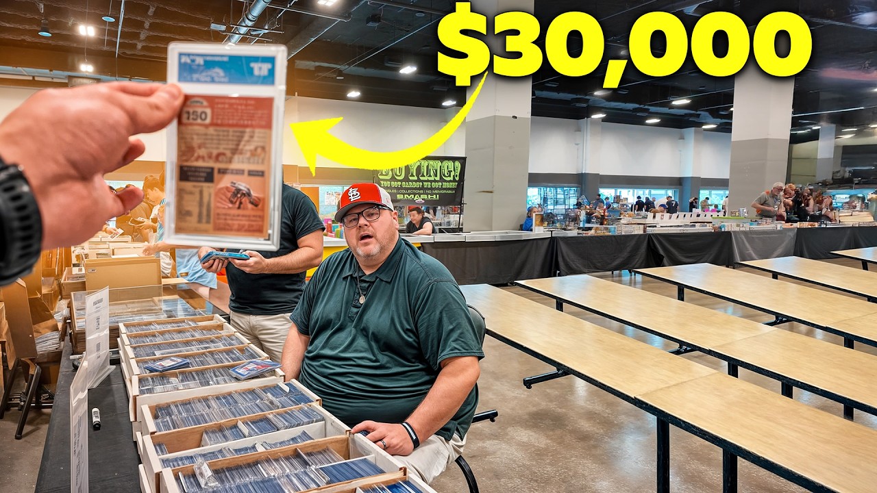 We CRUSH IT at Kansas City Sports Card Show!