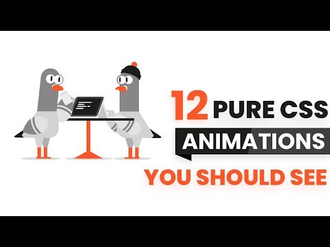 12 Pure CSS Animations You Should See