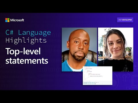 C# Language Highlights: Top-level statements