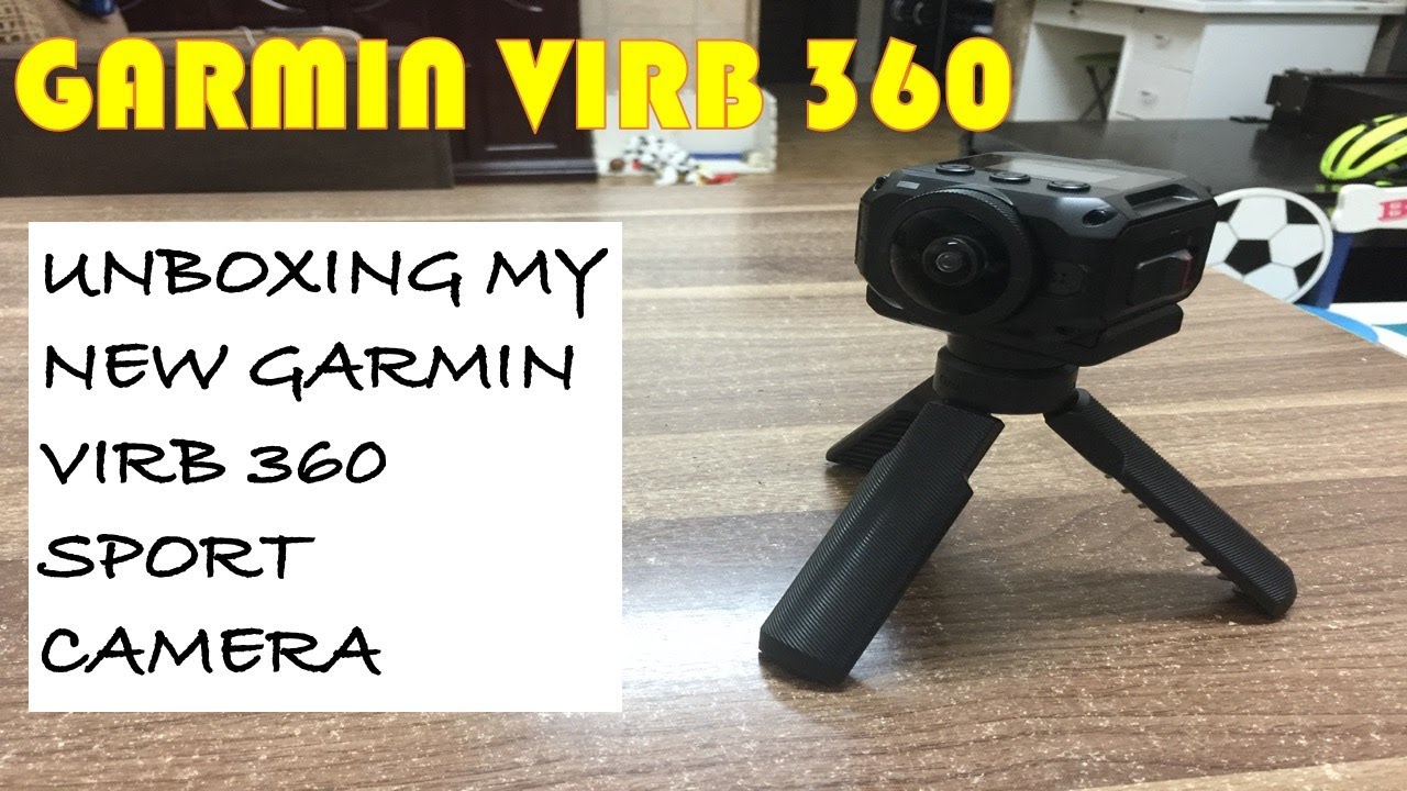 UNBOXING GARMIN VIRB 360 CAMERA - YouTube