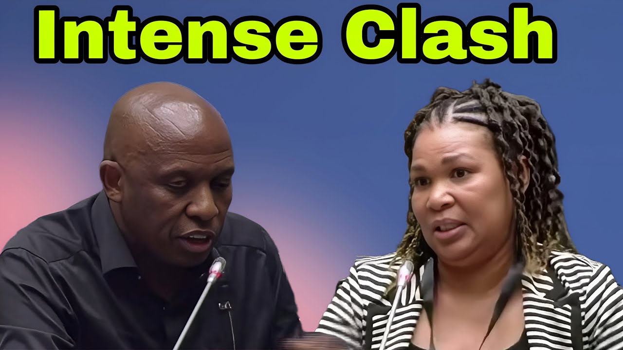 MK Party Skosana makes Patricia Mashale angry during questioning.