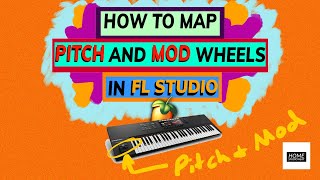 How to get ANY keyboard's Pitch and Mod Wheels to work with FL Studio
