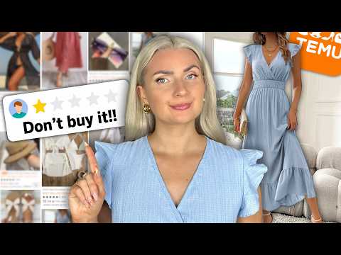 I Bought TEMU’s Best Selling Vacation Items.. Are They Worth It?!