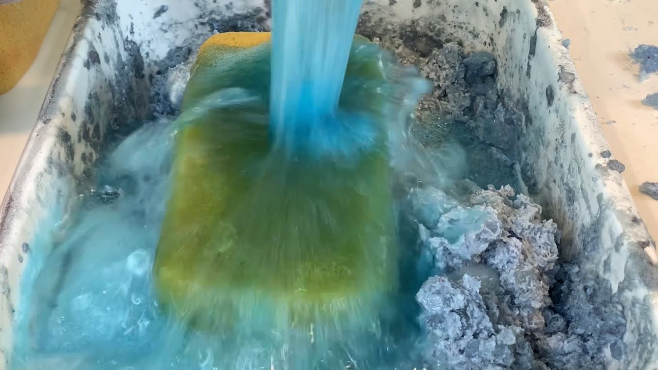 ✨🎉 8k by T! 🎉✨ Mixing MUSHY SOAP🧼 + CRYSTALS💎 ✨Another Dump It All! - sponge ASMR