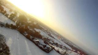 FPV Twinstar 2 snow flight