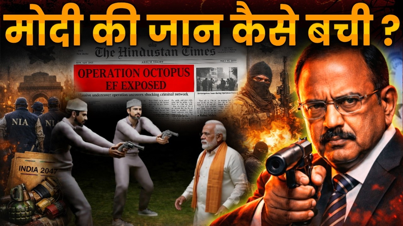 Operation Octopus: कैसे अजीत डोभाल ने मोदी की जान बचाई  ? | Ajit Doval Secret Operation
