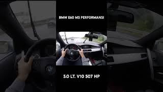 BMW E60 M5 İle 285 KM/H Yapmak | 5.0 LT. V10 507 HP Resimi