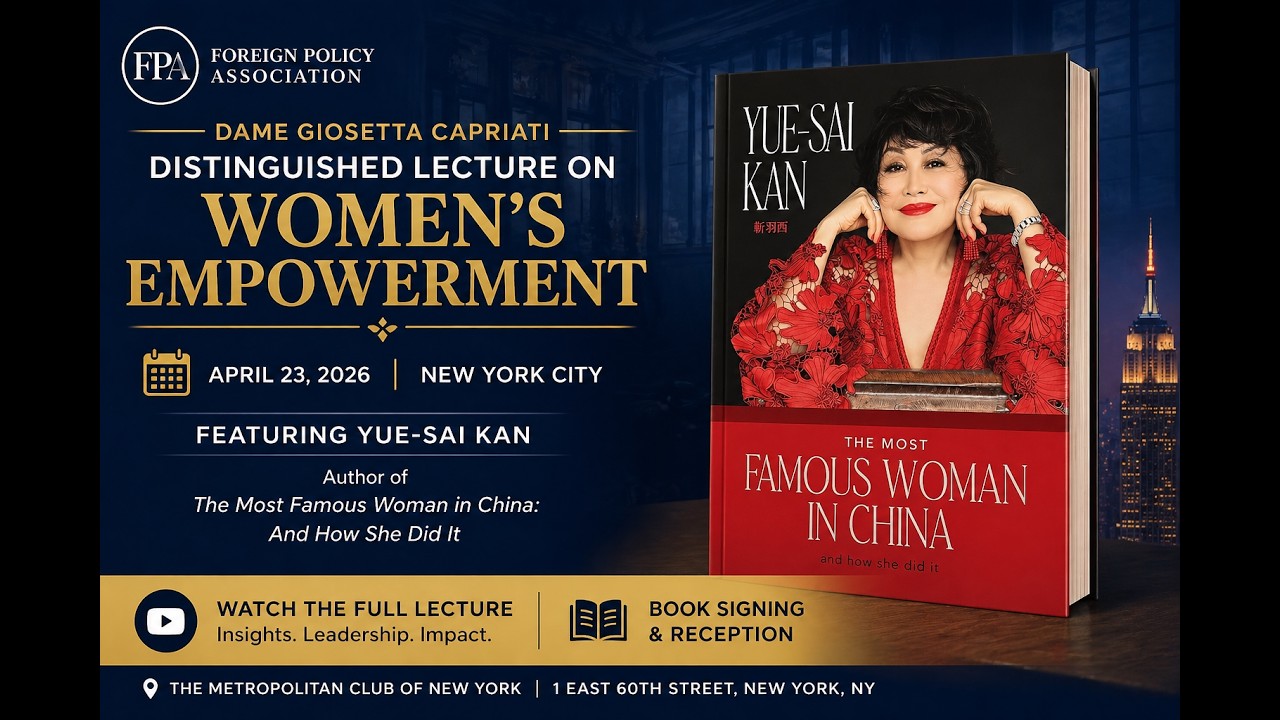 Yue-Sai Kan: The Most Famous Woman in China