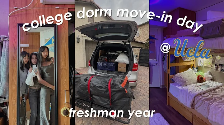 COLLEGE MOVE-IN DAY & DORM TOUR *freshman at ucla*