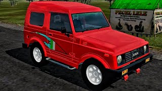 REVIEW MOD BUSSID TERBARU SUZUKI KATANA  FULL  ANIMASI | MOD BUSSID TERBARU